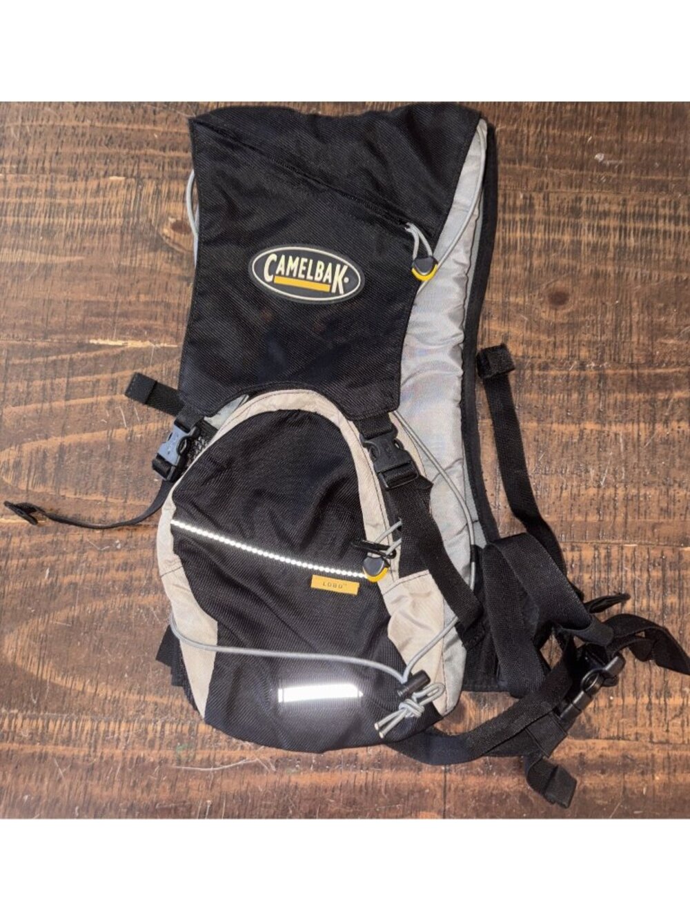 Camelback LOBO hiking Backpack-NO BLADDER-black & Grey